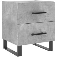 Sweats & Polaires Tables de chevet Maison D'home Table de chevet gris béton 40x35x47,5 cm bois d’ingénierie Gris