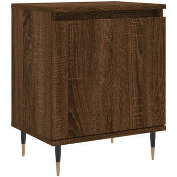 Maison D'home Table de chevet chêne marron 40x30x50 cm bois d'ingénierie Marron