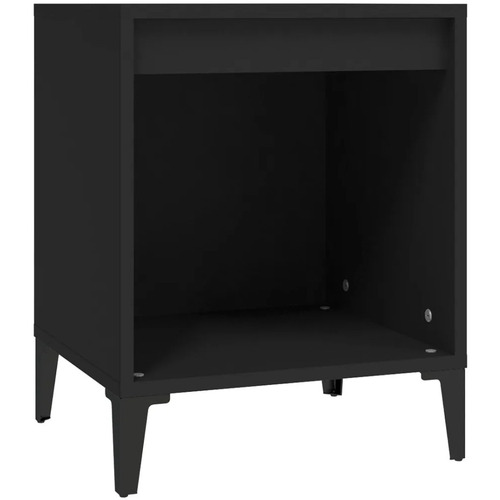 Maison & Déco Tables de chevet Maison D'home Table de chevet Noir 40x35x50 cm Noir