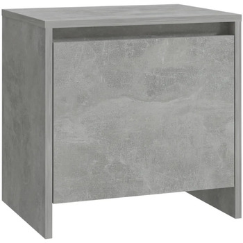 Maison & Déco Tables de chevet Maison D'home Table de chevet gris béton 45x34x44,5 cm bois d'ingénierie Gris