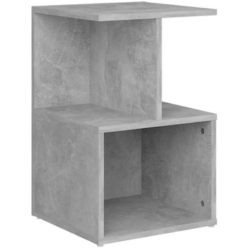 Maison & Déco Tables de chevet Maison D'home Table de chevet gris béton 35x35x55 cm bois d'ingénierie Gris