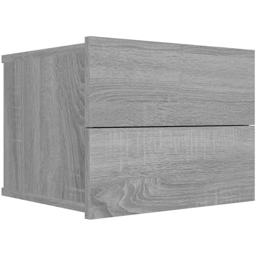 Maison & Déco Tables de chevet Maison D'home Table de chevet Sonoma gris 40x30x30 cm Bois d'ingénierie Gris