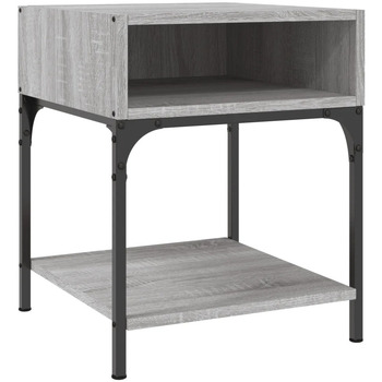 Maison & Déco Tables de chevet Maison D'home Table de chevet sonoma gris 40x41x50 cm bois d'ingénierie Gris