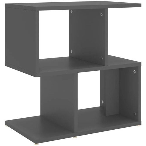 Maison & Déco Tables de chevet Maison D'home Table de chevet gris 50x30x51,5 cm bois d'ingénierie Gris