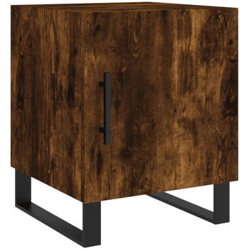 Maison & Déco Tables de chevet Maison D'home Table de chevet chêne fumé 40x40x50 cm bois d'ingénierie Marron