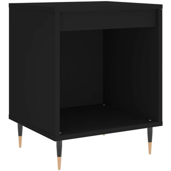 Maison & Déco Tables de chevet Maison D'home Table de chevet Noir 40x35x50 cm Bois d’ingénierie Noir