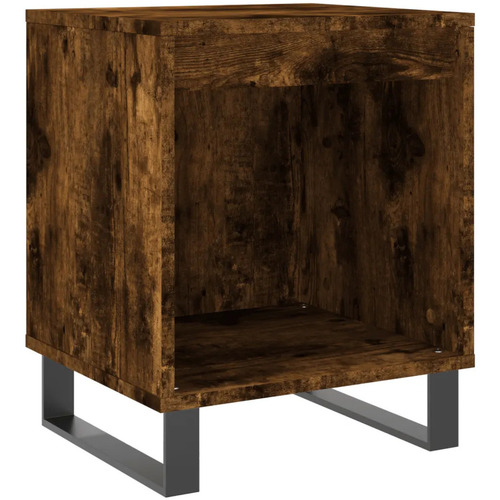 Maison & Déco Tables de chevet Maison D'home Table de chevet chêne fumé 40x35x50 cm bois d’ingénierie Marron