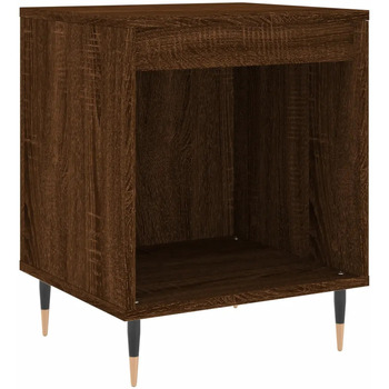 Maison D'home Table de chevet chêne marron 40x35x50 cm bois d’ingénierie Marron