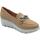Chaussures Femme Mocassins Stonefly 220757 Plume Nappa Pebble Ly Marron