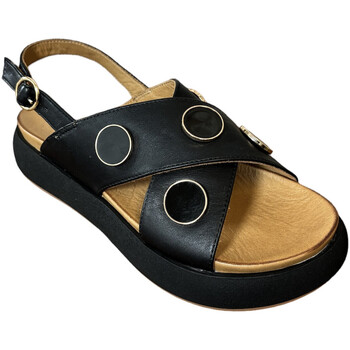 Chaussures Femme Sandales A96001 Camel Inuovo - Sandales A96010 Black Noir