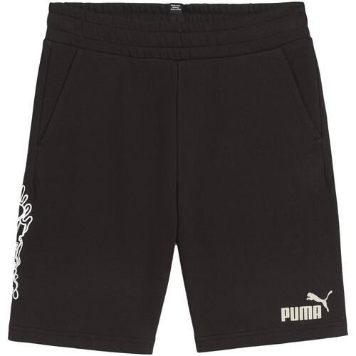 Vêtements Garçon Shorts / Bermudas Puma B ess+mid 90s shts tr Noir