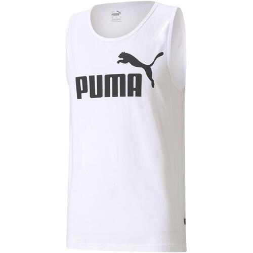 Vêtements Homme Débardeurs / T-shirts sans manche Puma Fd ess tank Blanc