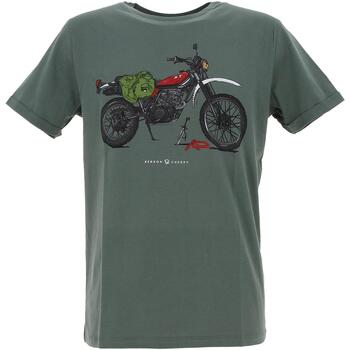 Vêtements Homme T-shirts manches courtes Benson&cherry Legendary t-shirt mc Vert