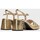 Chaussures Femme Escarpins Wonders Zaida G-6801 Oro Doré