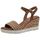 Chaussures Femme Sandales et Nu-pieds Tamaris 28371-42 Marron