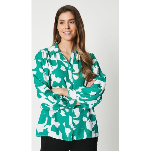 Vêtements Femme Chemises / Chemisiers Principles DH6750 Vert
