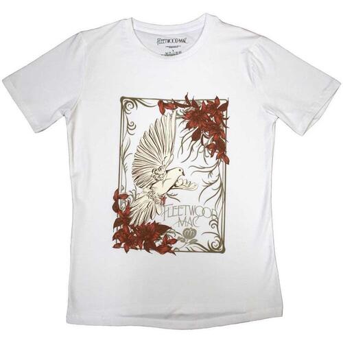 Vêtements Femme T-shirts manches longues Fleetwood Mac RO10378 Blanc
