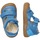 Chaussures Sandales et Nu-pieds Naturino Sandales semi-ouvertes en cuir IRTYS Bleu