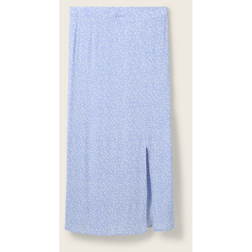 Vêtements Femme Jupes Tom Tailor - Jupe longue - bleue Bleu