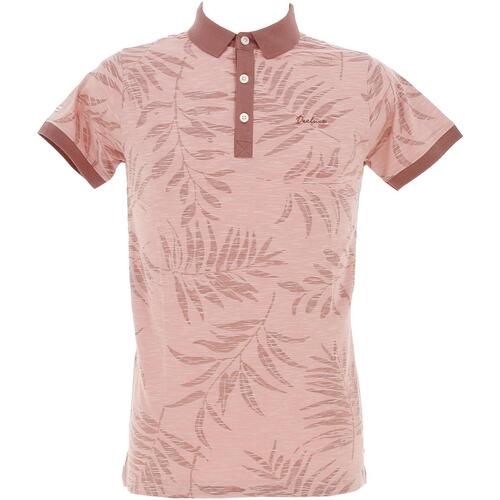 Vêtements Homme Polos manches courtes Deeluxe Tikito po m ope Rose