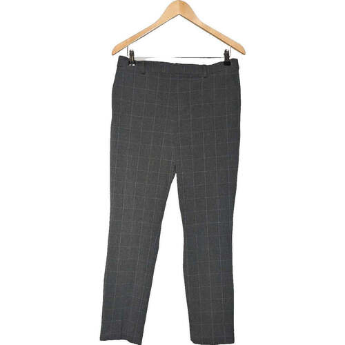 Vêtements Femme Pantalons Uniqlo pantalon slim femme  40 - T3 - L Gris Gris