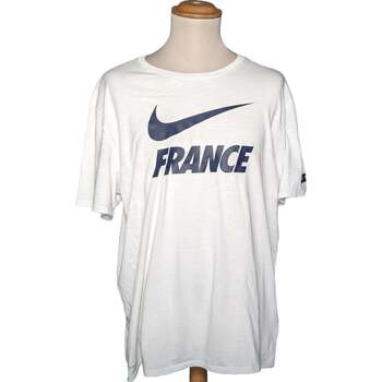 Vêtements Homme T-shirts & Polos Nike 42 - T4 - L/XL Blanc