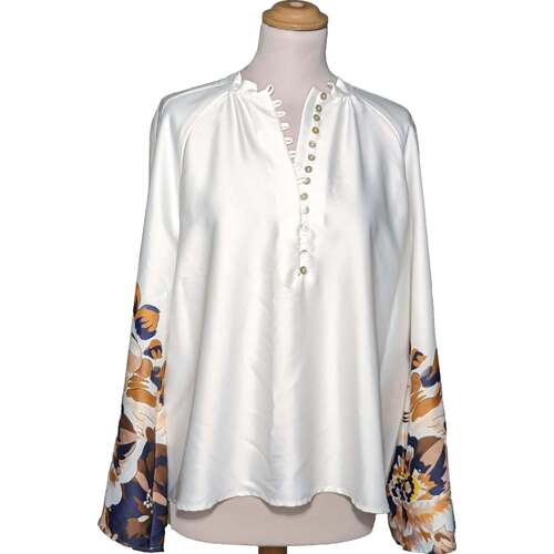 Vêtements Femme T-shirts & Polos Mango top manches longues  36 - T1 - S Blanc Blanc