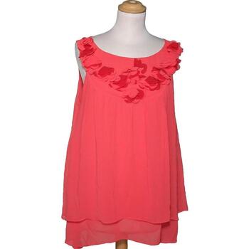 Vêtements Femme Débardeurs / T-shirts sans manche Jacqueline Riu 42 - T4 - L/XL Rouge