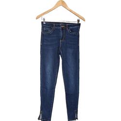 Vêtements Femme Jeans Pieces jean slim femme  34 - T0 - XS Bleu Bleu