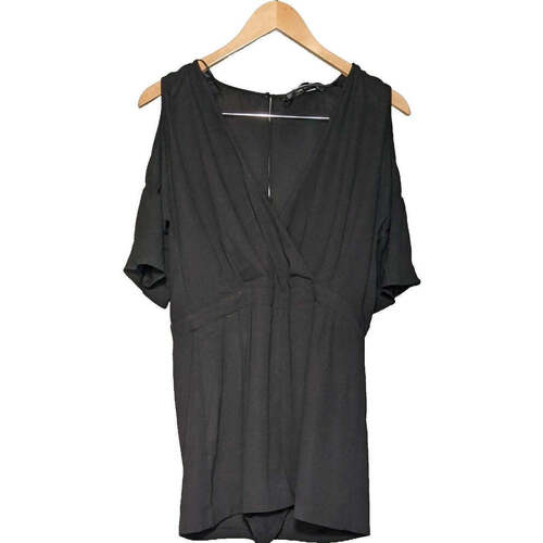 Vêtements Femme Combinaisons / Salopettes Zara combi-short  38 - T2 - M Noir Noir