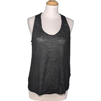 Vêtements Femme Débardeurs / T-shirts sans manche Massimo Dutti débardeur  38 - T2 - M Noir Noir