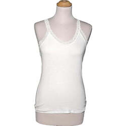 Vêtements Femme Débardeurs / T-shirts sans manche Massimo Dutti débardeur  38 - T2 - M Blanc Blanc