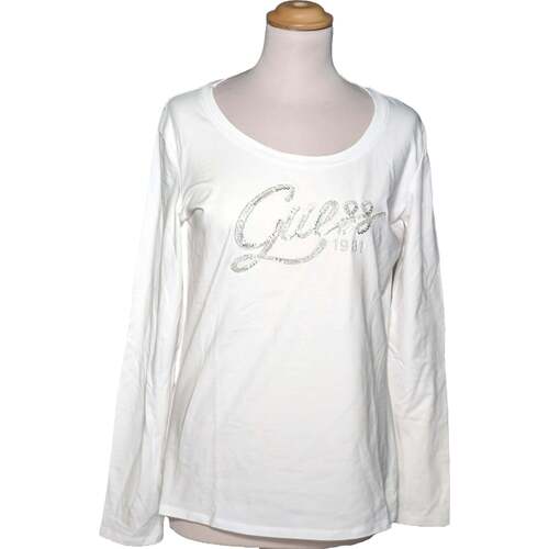 Vêtements Femme T-shirts & Polos Guess 42 - T4 - L/XL Blanc