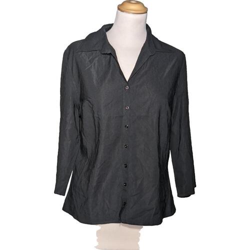 Vêtements Femme Chemises / Chemisiers Etam chemise  44 - T5 - Xl/XXL Noir Noir