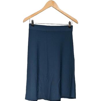Vêtements Femme Jupes H&M jupe mi longue  38 - T2 - M Bleu Bleu
