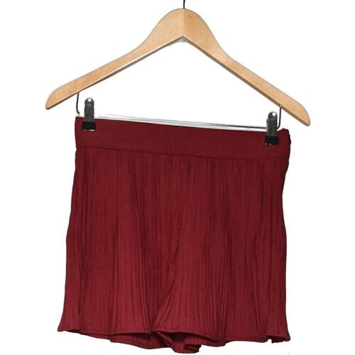 Vêtements Femme Shorts / Bermudas Zara short  36 - T1 - S Rouge Rouge