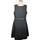 Vêtements Femme Robes Phildar robe mi-longue  42 - T4 - L/XL Noir Noir