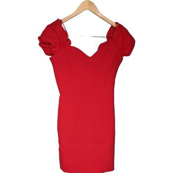robe courte zara  robe courte  34 - t0 - xs rouge 