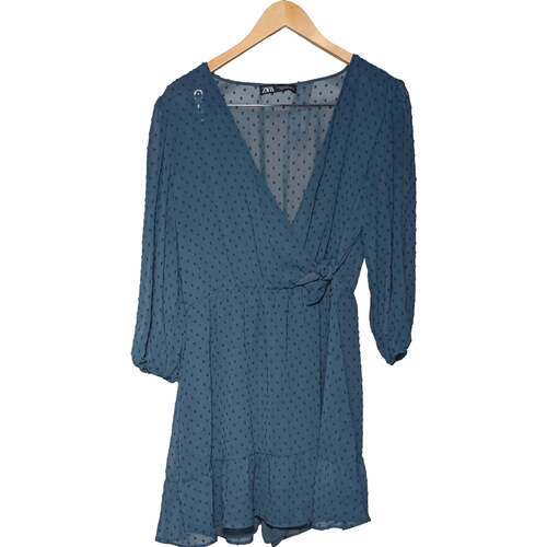 Vêtements Femme Combinaisons / Salopettes Zara combi-short  42 - T4 - L/XL Bleu Bleu
