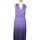 Vêtements Femme Robes longues Bonobo robe longue  38 - T2 - M Violet Violet
