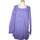 Vêtements Femme Utilisez au minimum 1 lettre minuscule robe courte  38 - T2 - M Violet Violet