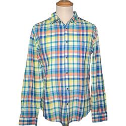 Vêtements Homme Chemises manches longues Zara 40 - T3 - L Vert