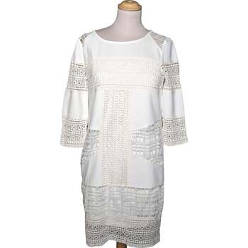 robe courte vila  robe courte  36 - t1 - s blanc 