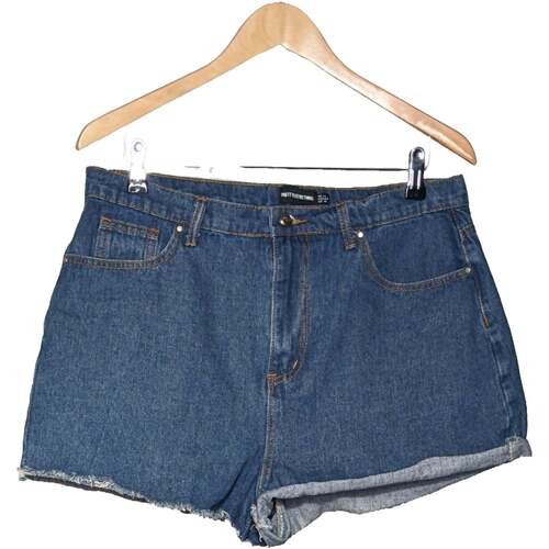 Vêtements Femme Shorts / Bermudas Pretty Little Thing 42 - T4 - L/XL Bleu