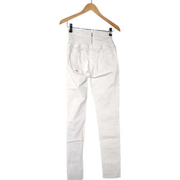 Salsa pantalon slim femme  40 - T3 - L Blanc Blanc