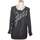 Vêtements Femme T-shirts & Polos Guess top manches longues  36 - T1 - S Noir Noir