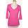 Vêtements Femme T-shirts & Polos Guess top manches longues  38 - T2 - M Rose Rose