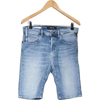 Vêtements Homme Shorts / Bermudas Replay short homme  40 - T3 - L Bleu Bleu