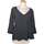 Vêtements Femme T-shirts & Polos Bonobo top manches longues  36 - T1 - S Noir Noir