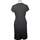Vêtements Femme Robes courtes Manoukian robe courte  38 - T2 - M Noir Noir